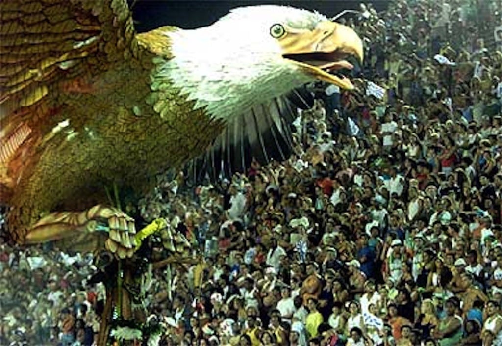Carnival at Sambodromo Rio Brazil www.brazilfilms.com a film production service