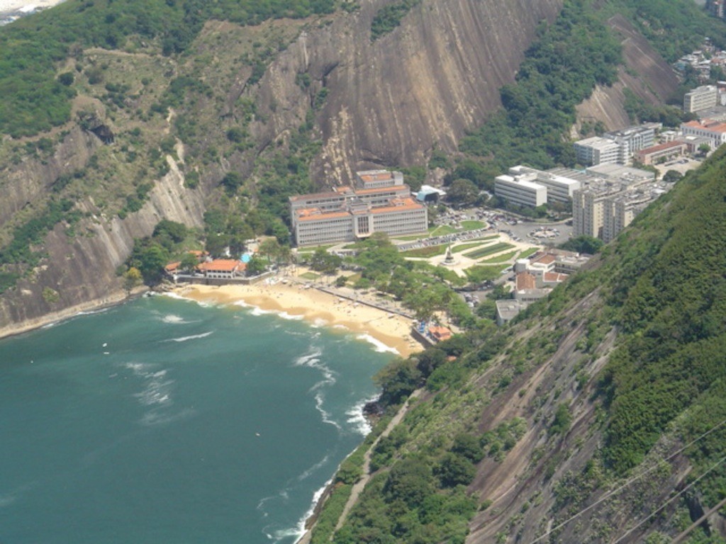 View from sugar loaf Rio de Janeiro Brazil by www.brazilfilms.com film production services