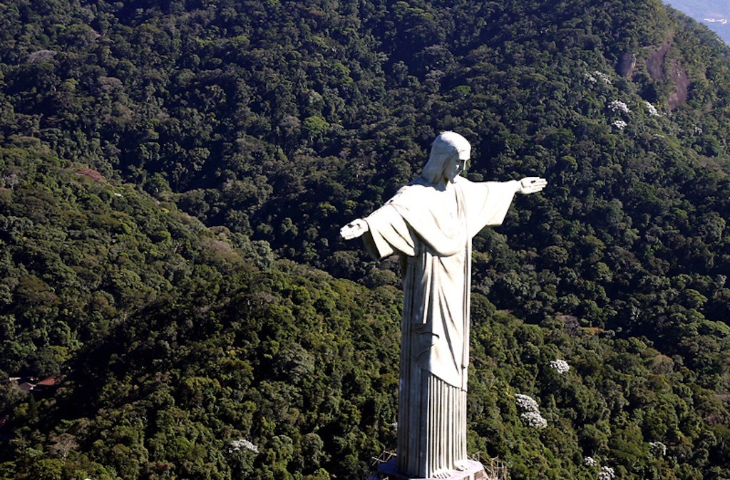 Christ the Redeemer at Rio de Janeiro Brazil www.brazilfilms.com a film production service company
