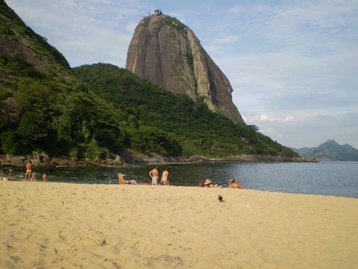 Sugar Loaf from Vermelha beach in Rio de Janeiro by www.brazilfilms.com a film video and stilll production services company