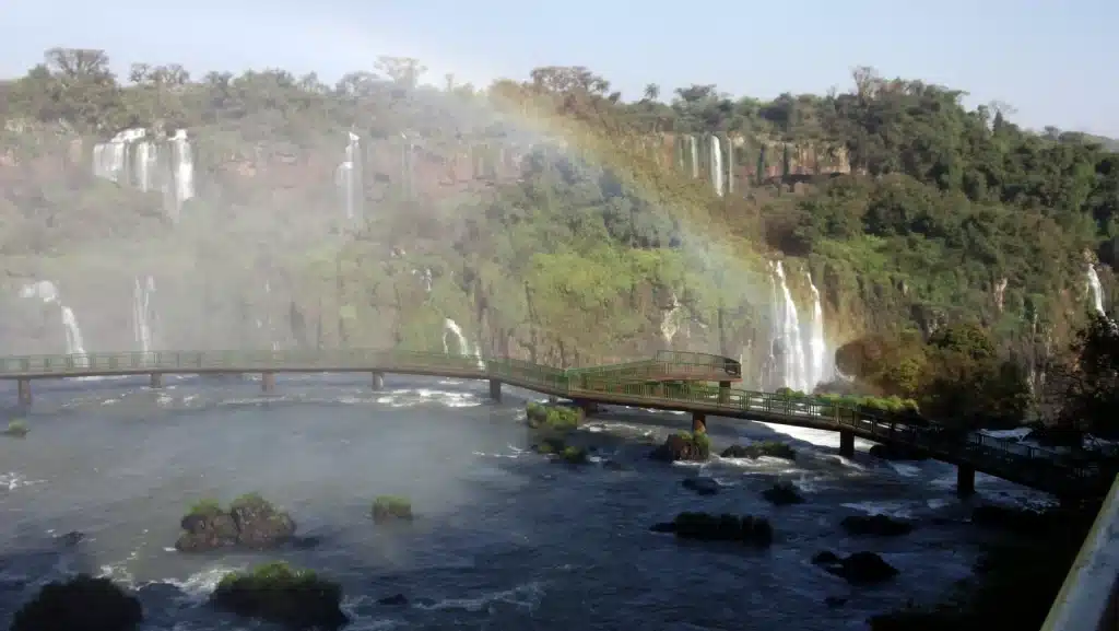 Aerial view Iguaçu Fall by Brazilfilms