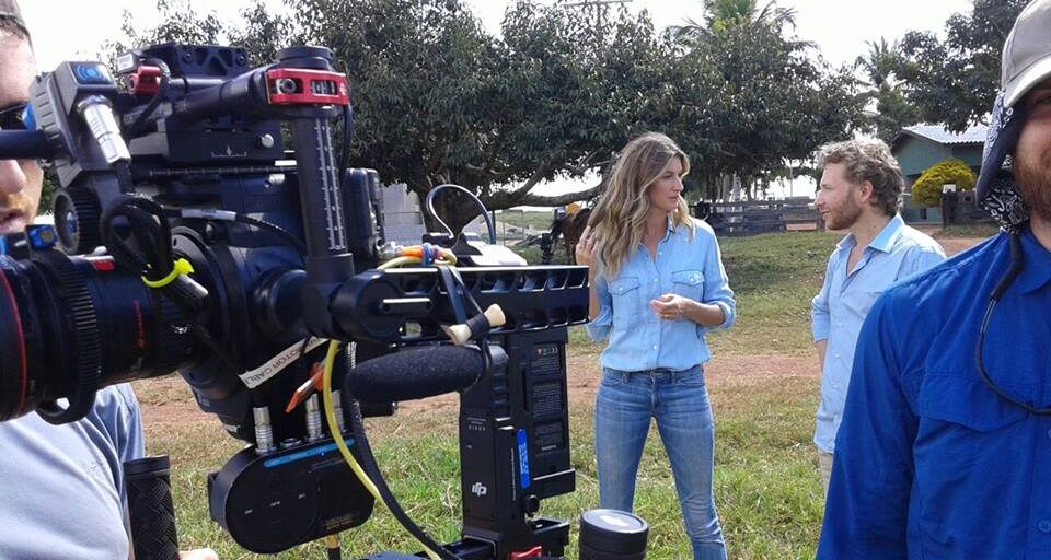 Filming in the amazon brazil for natgeo with james cameron and gisele bundchen
